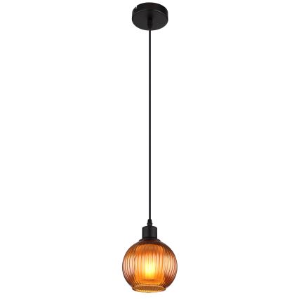 Globo - Hängeleuchte 1xE27/25W/230V d 15 cm kupfern