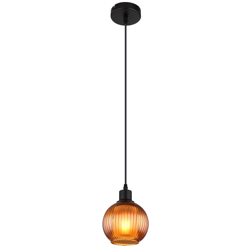 Globo - Hängeleuchte 1xE27/25W/230V d 15 cm kupfern