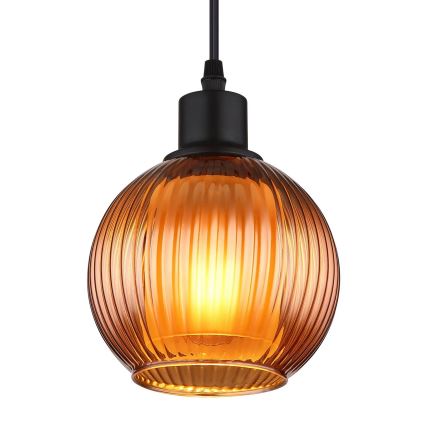 Globo - Hängeleuchte 1xE27/25W/230V d 15 cm kupfern