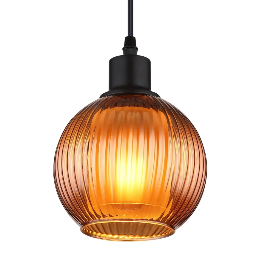 Globo - Hängeleuchte 1xE27/25W/230V d 15 cm kupfern