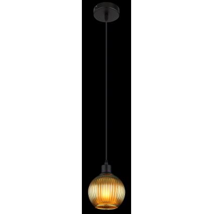 Globo - Hängeleuchte 1xE27/25W/230V d 15 cm grün