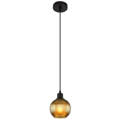 Globo - Hängeleuchte 1xE27/25W/230V d 15 cm grün