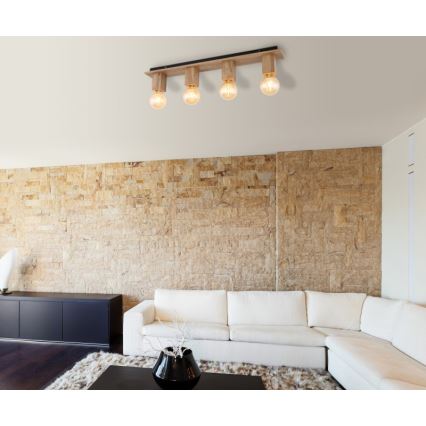 Globo 15655-4D - Deckenleuchte ERNA 4xE27/60W/230V