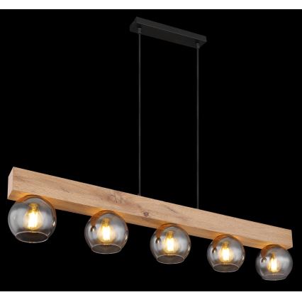 Globo - Hängeleuchte an Kabel 5xE27/40W/230V