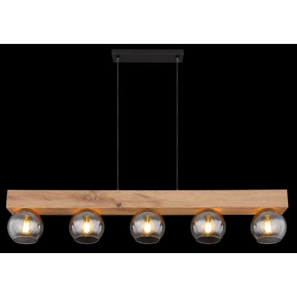 Globo - Hängeleuchte an Kabel 5xE27/40W/230V