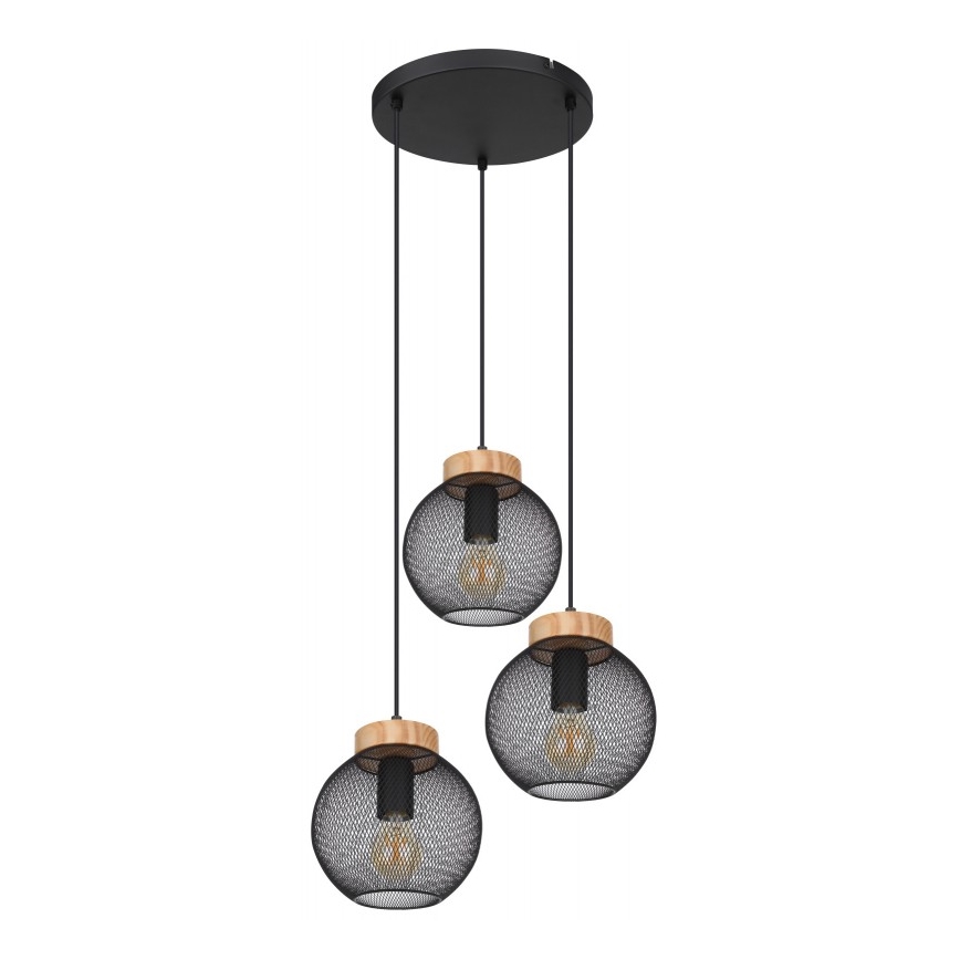 Globo - Hängeleuchte 3xE27/60W/230V