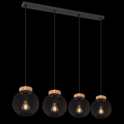 Globo - Hängeleuchte an Kabel 4xE27/40W/230V