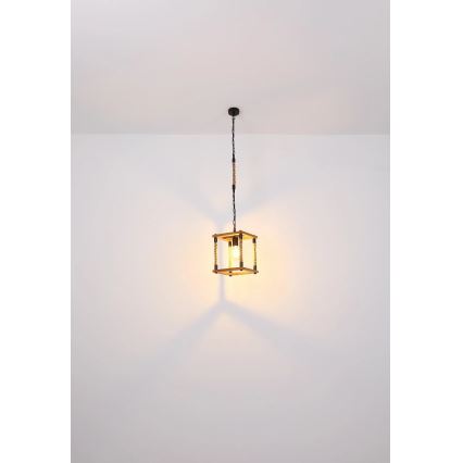 Globo 15691H - Hängeleuchte VERNON 1xE27/60W/230V