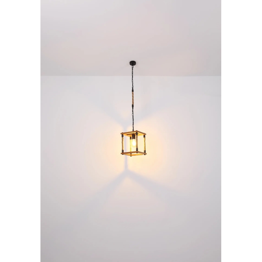 Globo 15691H - Hängeleuchte VERNON 1xE27/60W/230V