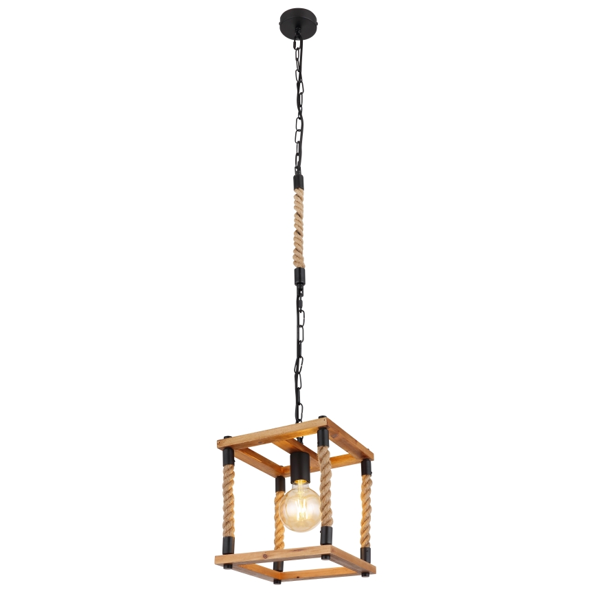 Globo 15691H - Hängeleuchte VERNON 1xE27/60W/230V