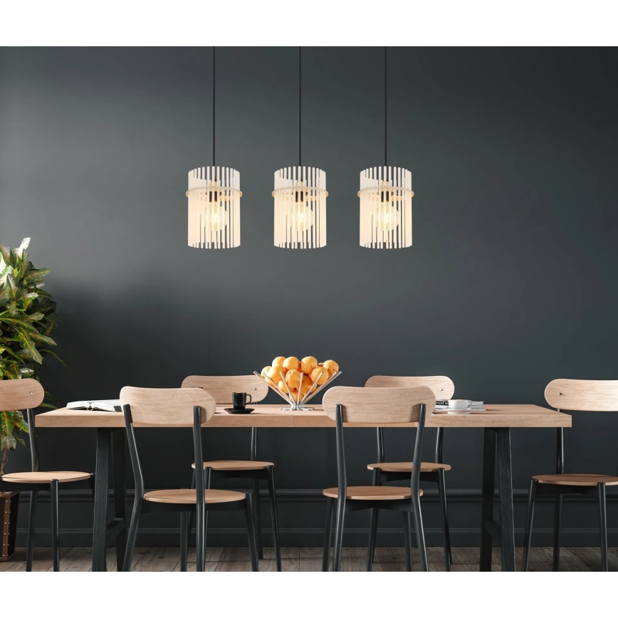 Globo - Pendelleuchte an Kabel 3xE27/60W/230V