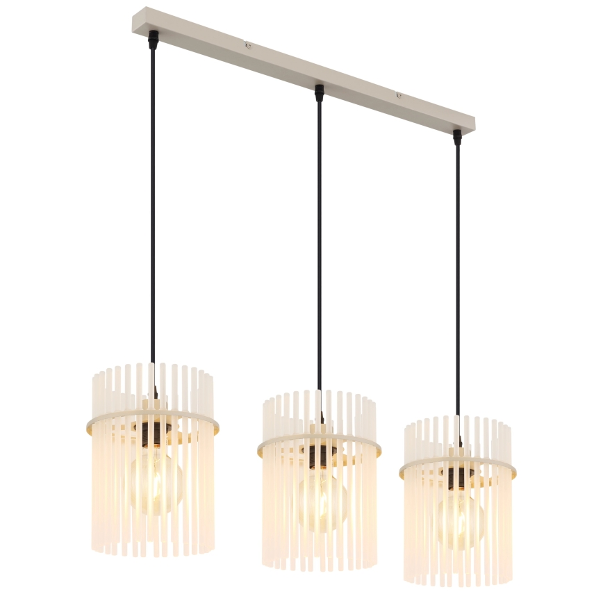 Globo - Pendelleuchte an Kabel 3xE27/60W/230V