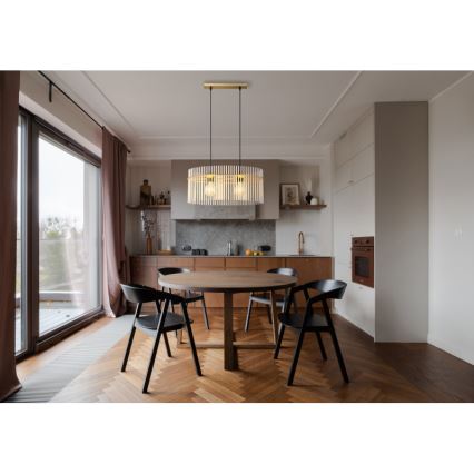 Globo - Hängeleuchte 2xE27/60W/230V golden