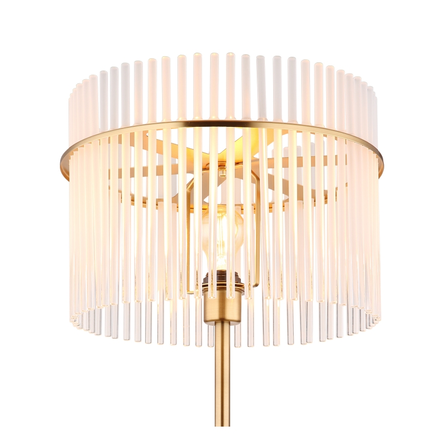 Globo - Stehleuchte 1xE27/60W/230V golden