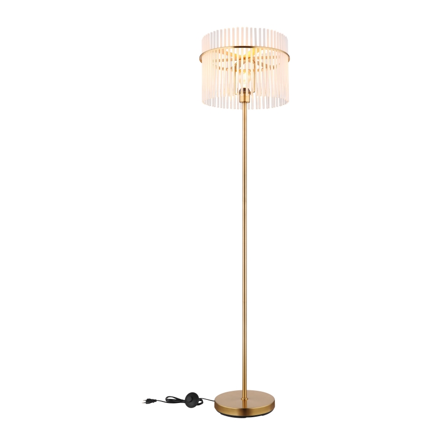 Globo - Stehleuchte 1xE27/60W/230V golden