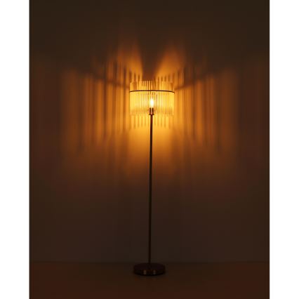 Globo - Stehleuchte 1xE27/60W/230V golden