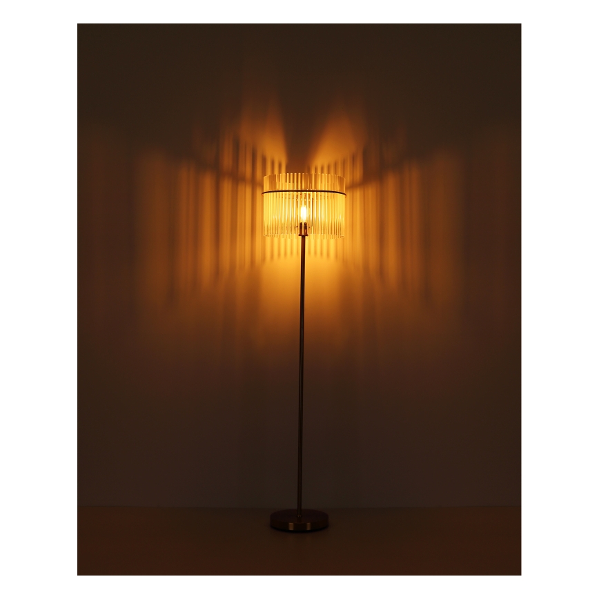 Globo - Stehleuchte 1xE27/60W/230V golden