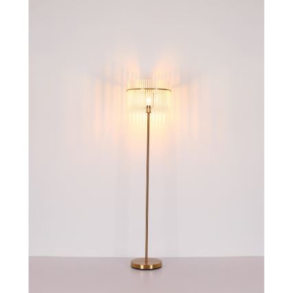 Globo - Stehleuchte 1xE27/60W/230V golden