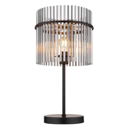 Globo - Tischleuchte 1xE27/60W/230V Ø 30 cm schwarz