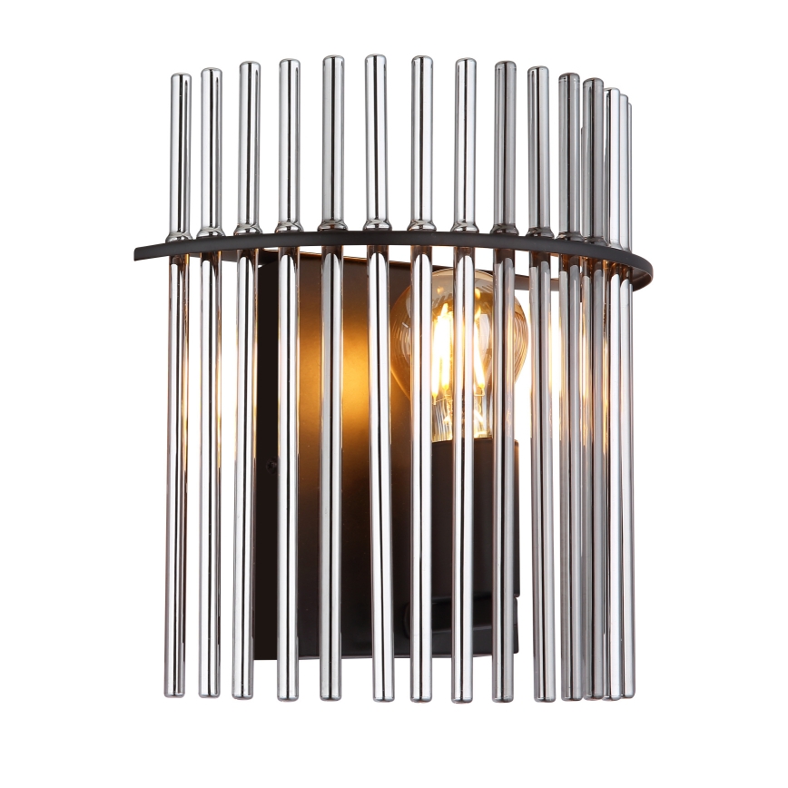 Globo - Wandleuchte 1xE27/60W/230V schwarz