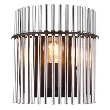 Globo - Wandleuchte 1xE27/60W/230V schwarz