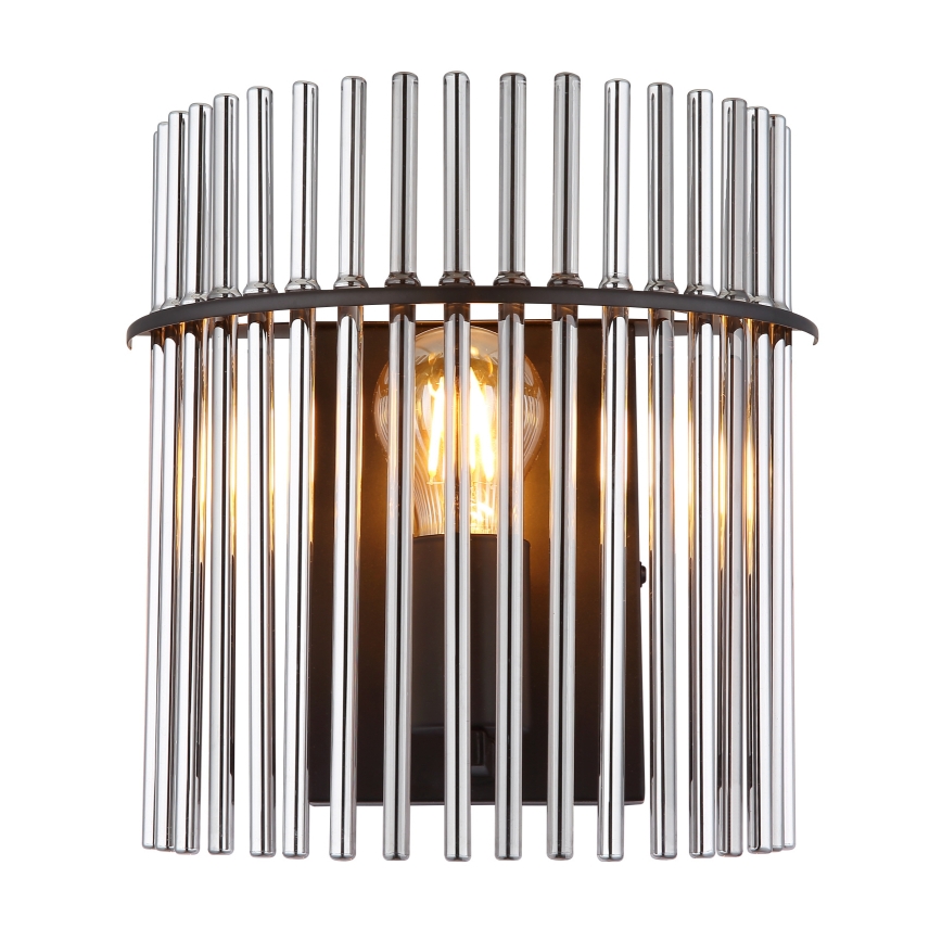 Globo - Wandleuchte 1xE27/60W/230V schwarz