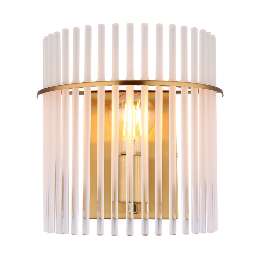 Globo - Wandleuchte 1xE27/60W/230V golden