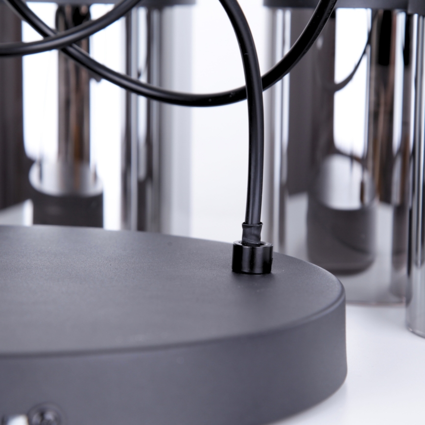 Globo - Hängeleuchte 3xE27/15W/230V d 27 cm Eiche