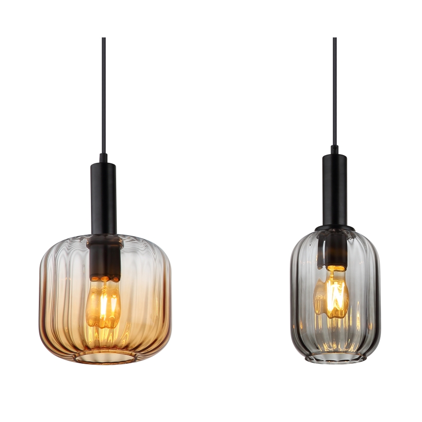 Globo - Pendelleuchte mit Kabelaufhängung 4xE27/60W/230V