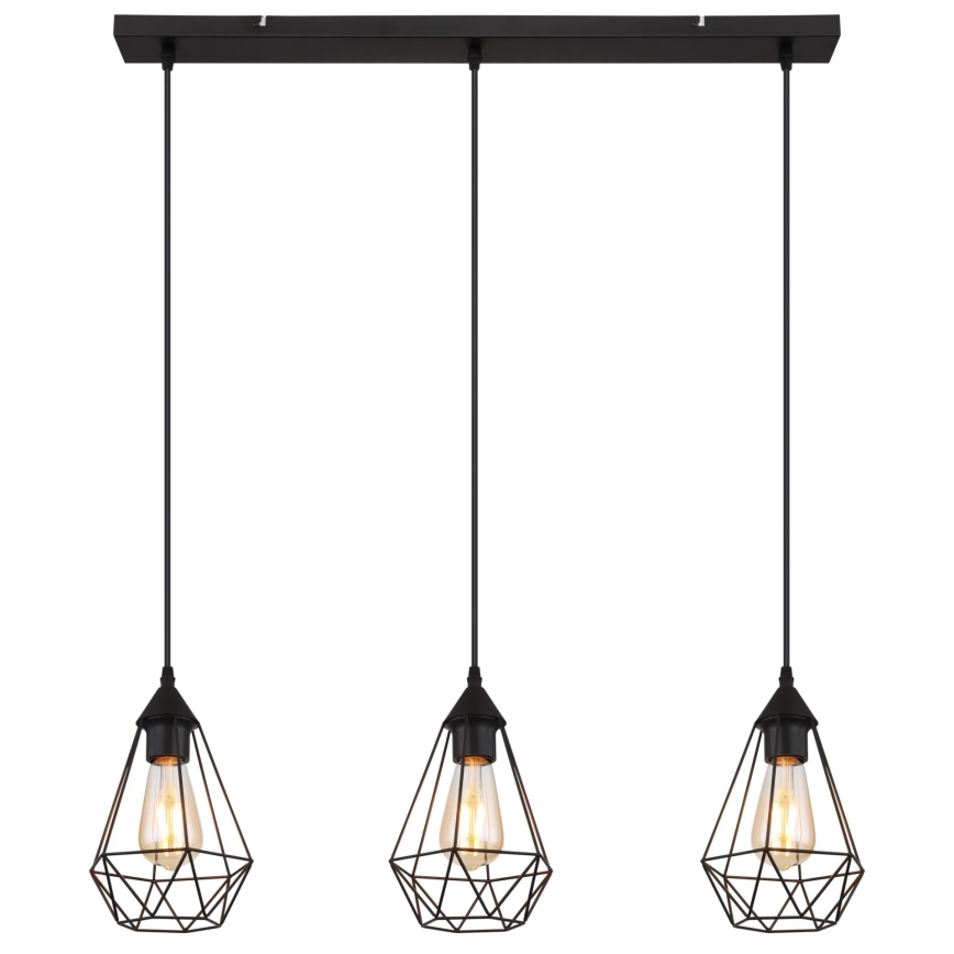 Globo - Hängeleuchte 3xE27/60W/230V