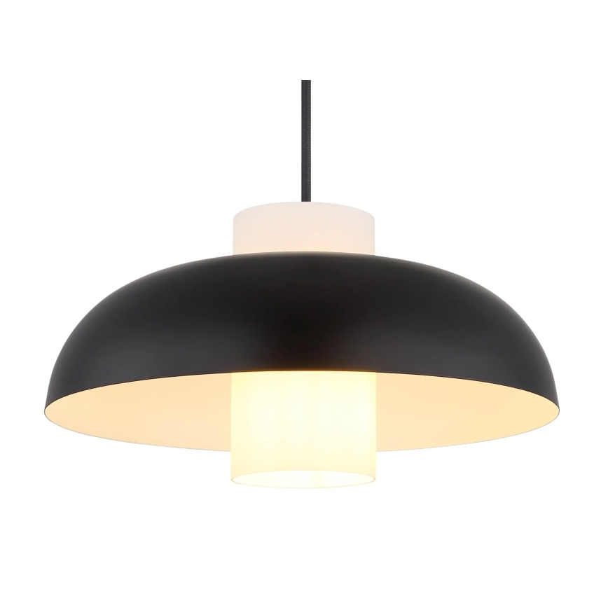 Globo - Hängeleuchte an Kabel, 1x E27/60W/230V, schwarz