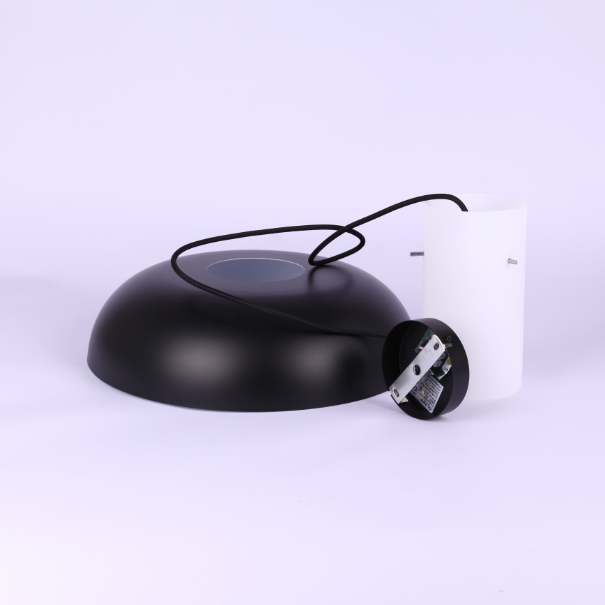 Globo - Hängeleuchte an Kabel, 1x E27/60W/230V, schwarz