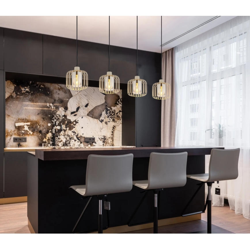 Globo - Pendelleuchte an Kabel 4xE27/40W/230V