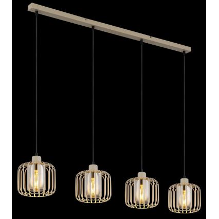 Globo - Pendelleuchte an Kabel 4xE27/40W/230V