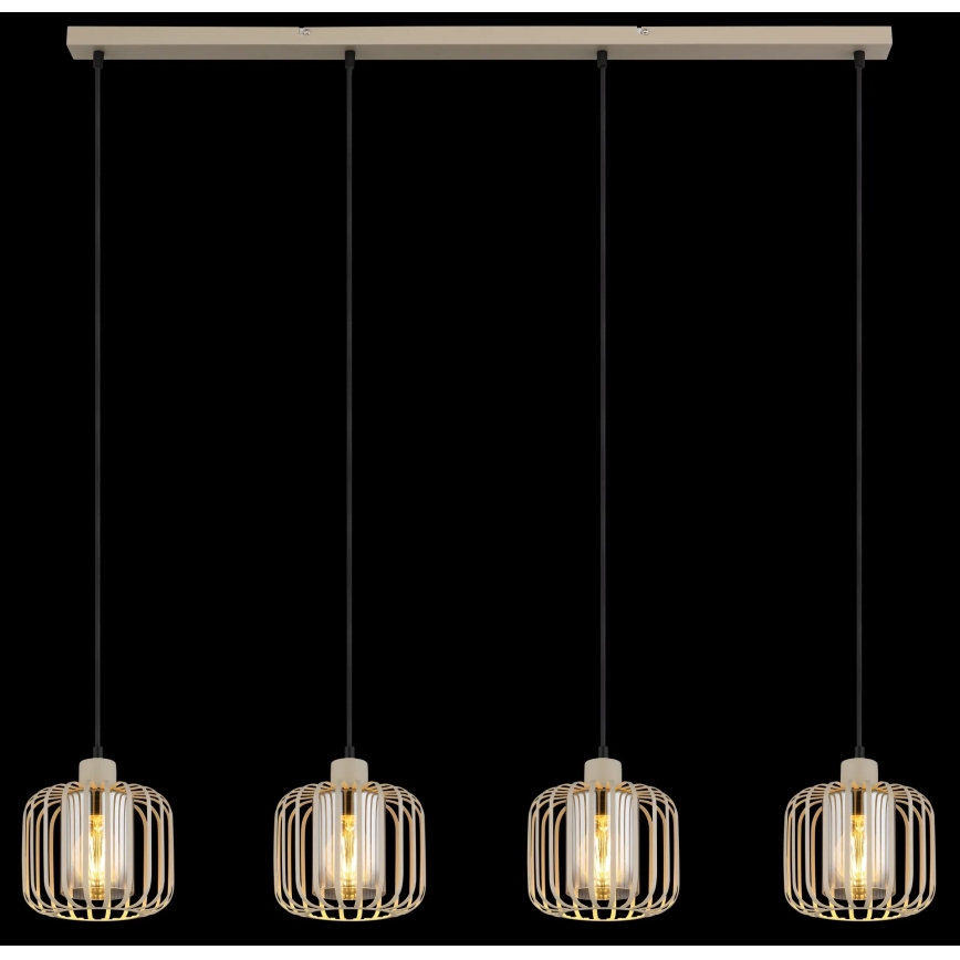 Globo - Pendelleuchte an Kabel 4xE27/40W/230V