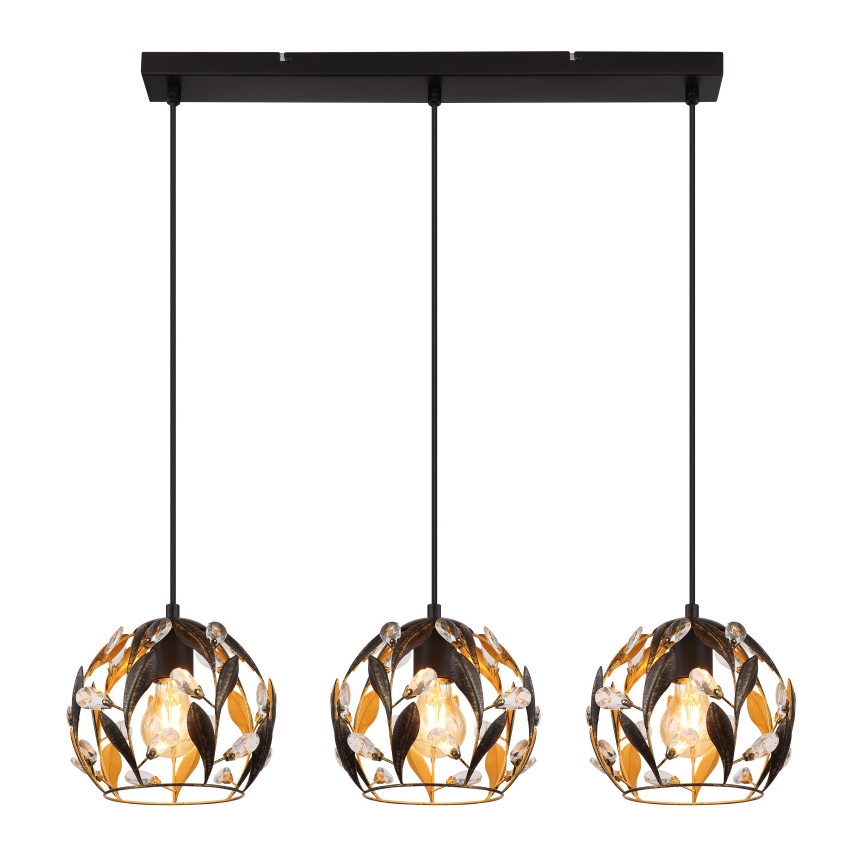 Globo - Hängeleuchte mit Kabelaufhängung 3xE27/40W/230V