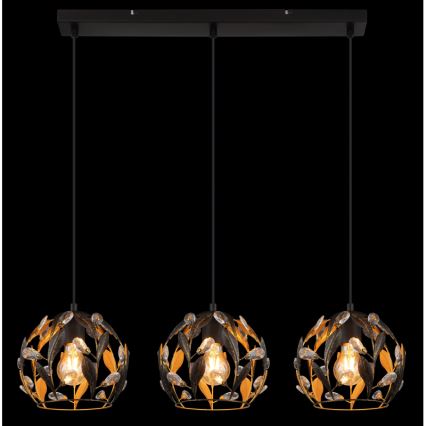 Globo - Hängeleuchte mit Kabelaufhängung 3xE27/40W/230V