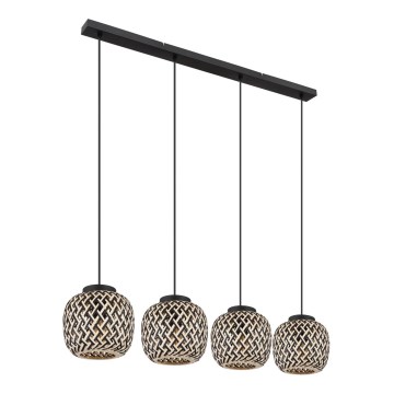 Globo 15766-4H - Hängeleuchte COLLY 4xE27/15W/230V