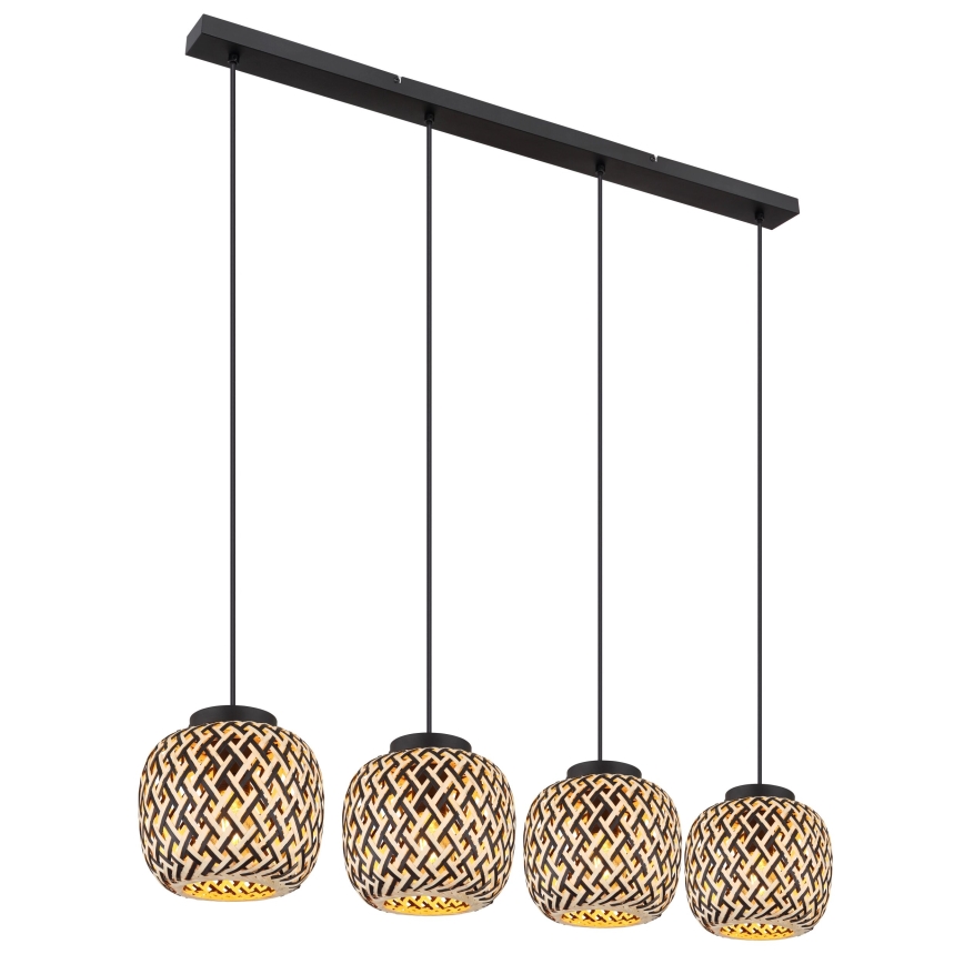 Globo 15766-4H - Hängeleuchte COLLY 4xE27/15W/230V
