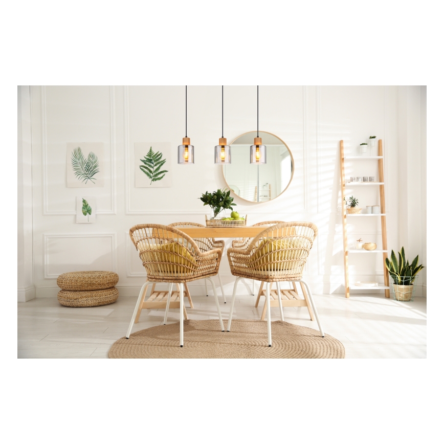 Globo - Pendelleuchte mit Kabelaufhängung 3xE27/25W/230V