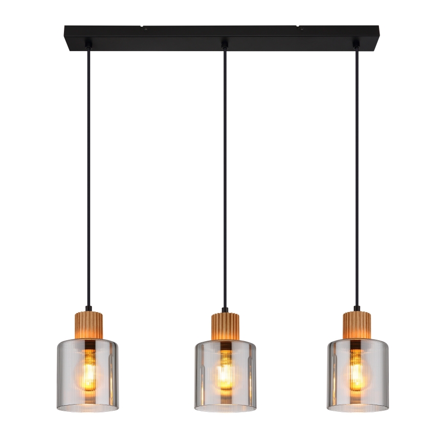 Globo - Pendelleuchte mit Kabelaufhängung 3xE27/25W/230V