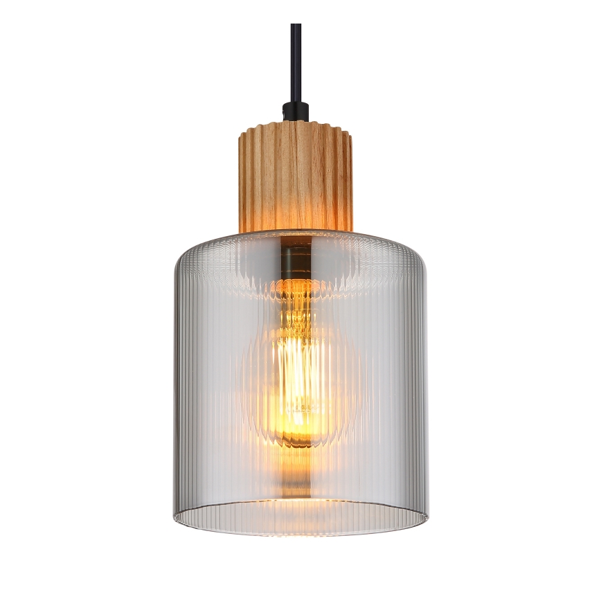 Globo - Pendelleuchte mit Kabel 1xE27/25W/230V Ø 12 cm