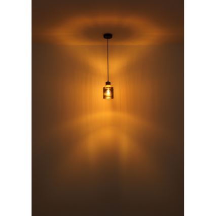 Globo - Pendelleuchte mit Kabel 1xE27/25W/230V Ø 12 cm