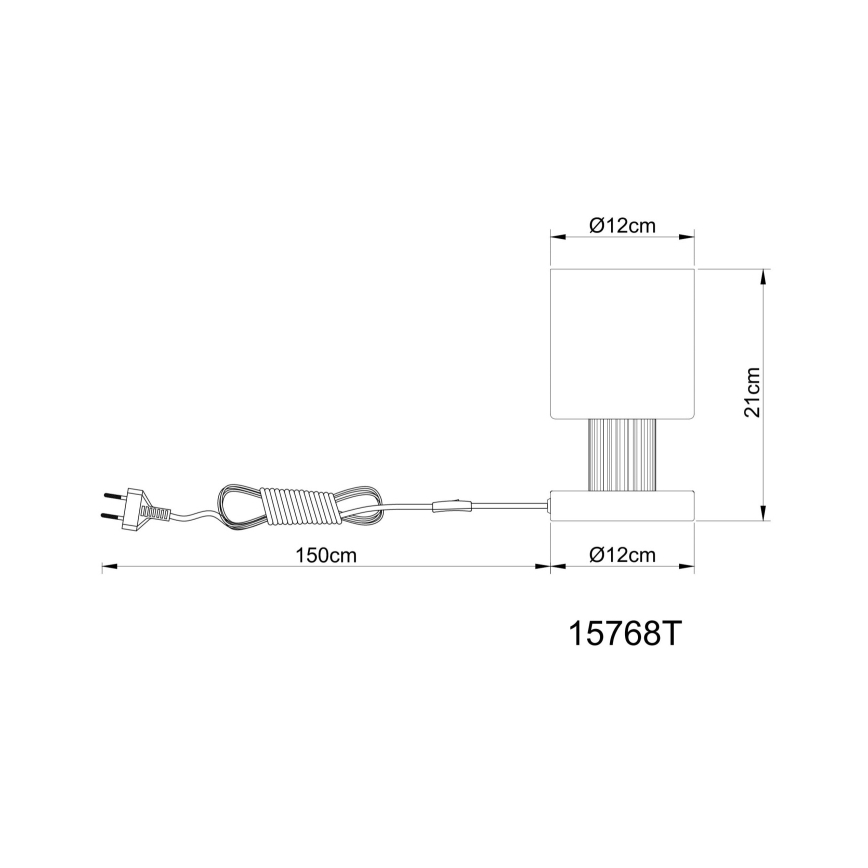 Globo - Tischleuchte 1xE27/25W/230V