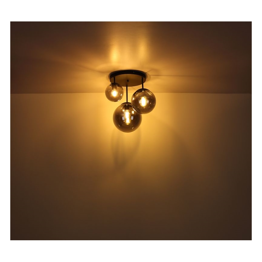 Globo - Deckenleuchte an Kabel 3xE27/60W/230V