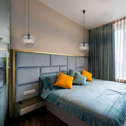 Globo - Hängeleuchte an Kabel 1xE27/60W/230V Ø 30 cm