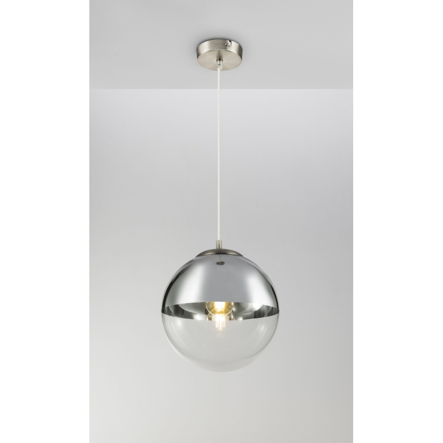 Globo - Hängeleuchte an Schnur 1xE27/40W/230V d 30 cm