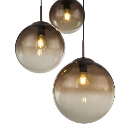 Globo - Hängeleuchte an Schnur 3xE27/40W/230V d 51 cm
