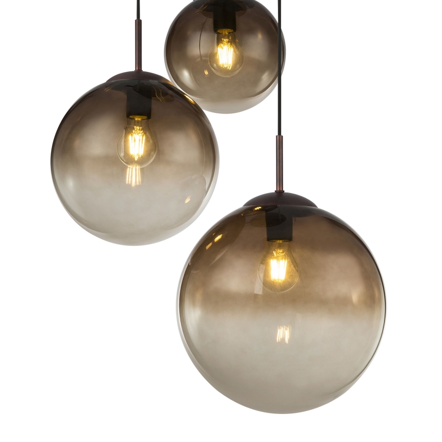 Globo - Hängeleuchte an Schnur 3xE27/40W/230V d 51 cm