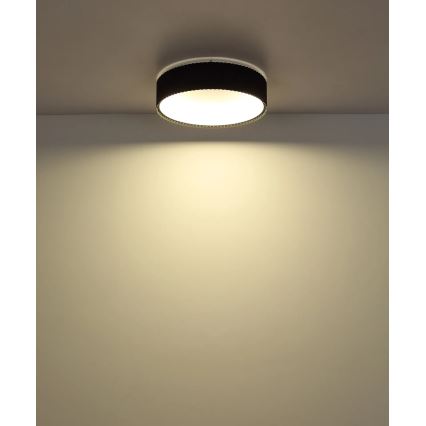 Globo - LED-Deckenleuchte LED/45W/230V 2700/4000/6000K Ø 46 cm schwarz